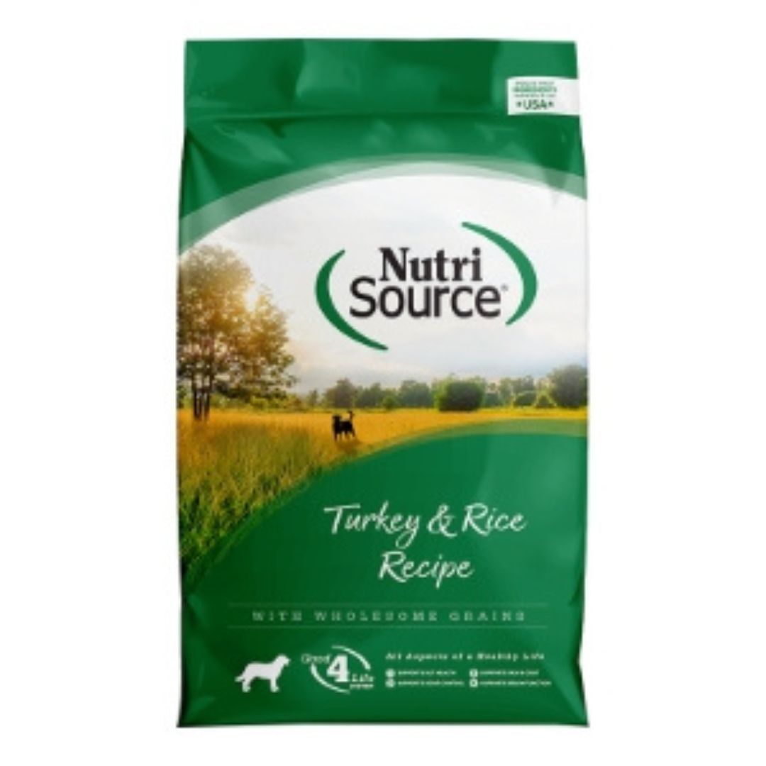 Nutrisource Dog Turkey & Rice 12Lb