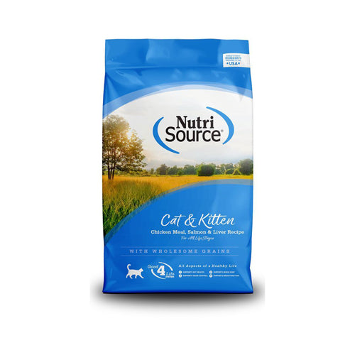 Nutrisource Cat Kitten Chicken Salmon & Liver 16Lb