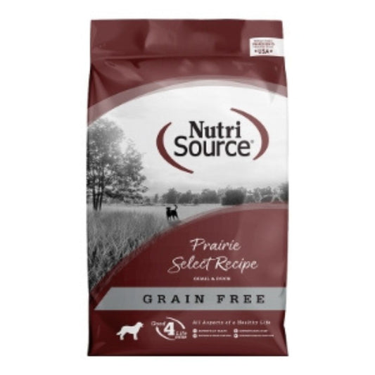 Nutrisource Dog Grain Free Prairie Select 12Lb