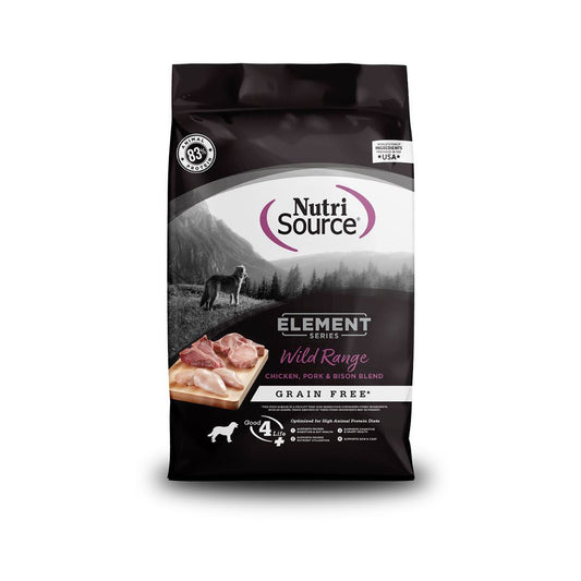 Nutrisource Dog Grain Free Element Wild Range 24Lb