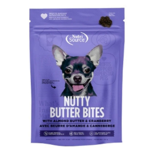 Nutrisource Dog Butter Bites Cranberry 6Oz