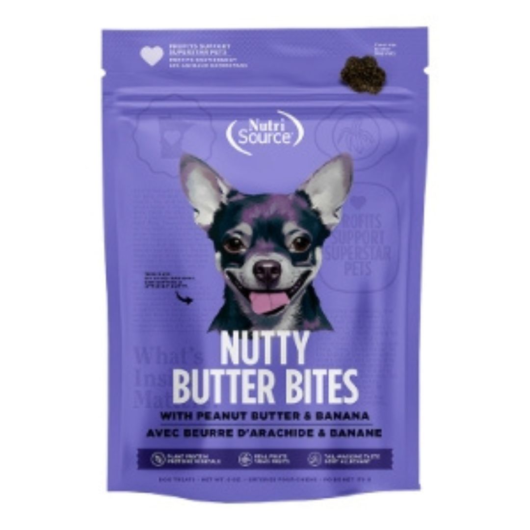 Nutrisource Dog Bitter Bites Banana 6Oz