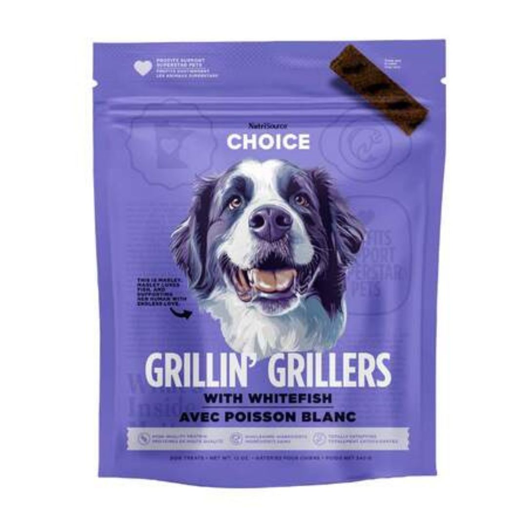 Nutrisource Dog Choice Grillin Grillers Whitefish 32Oz