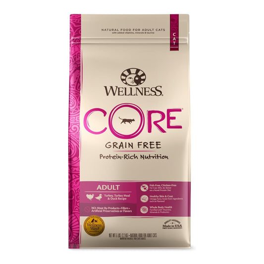 Wellness Cat Core Turkey Duck 5Lb