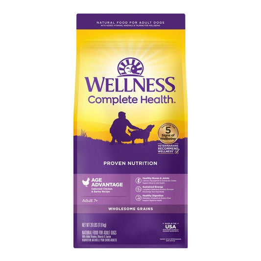 Wellness Complete Health 26Lb Age Advantage Chicken Barley