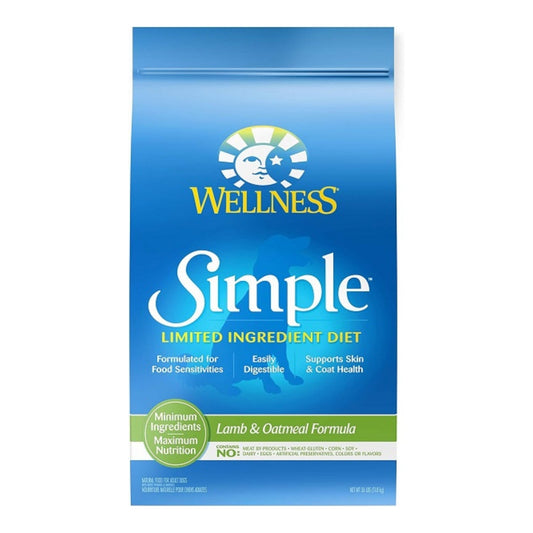 Wellness Dog Simple Lamb Oatmeal 26Lb