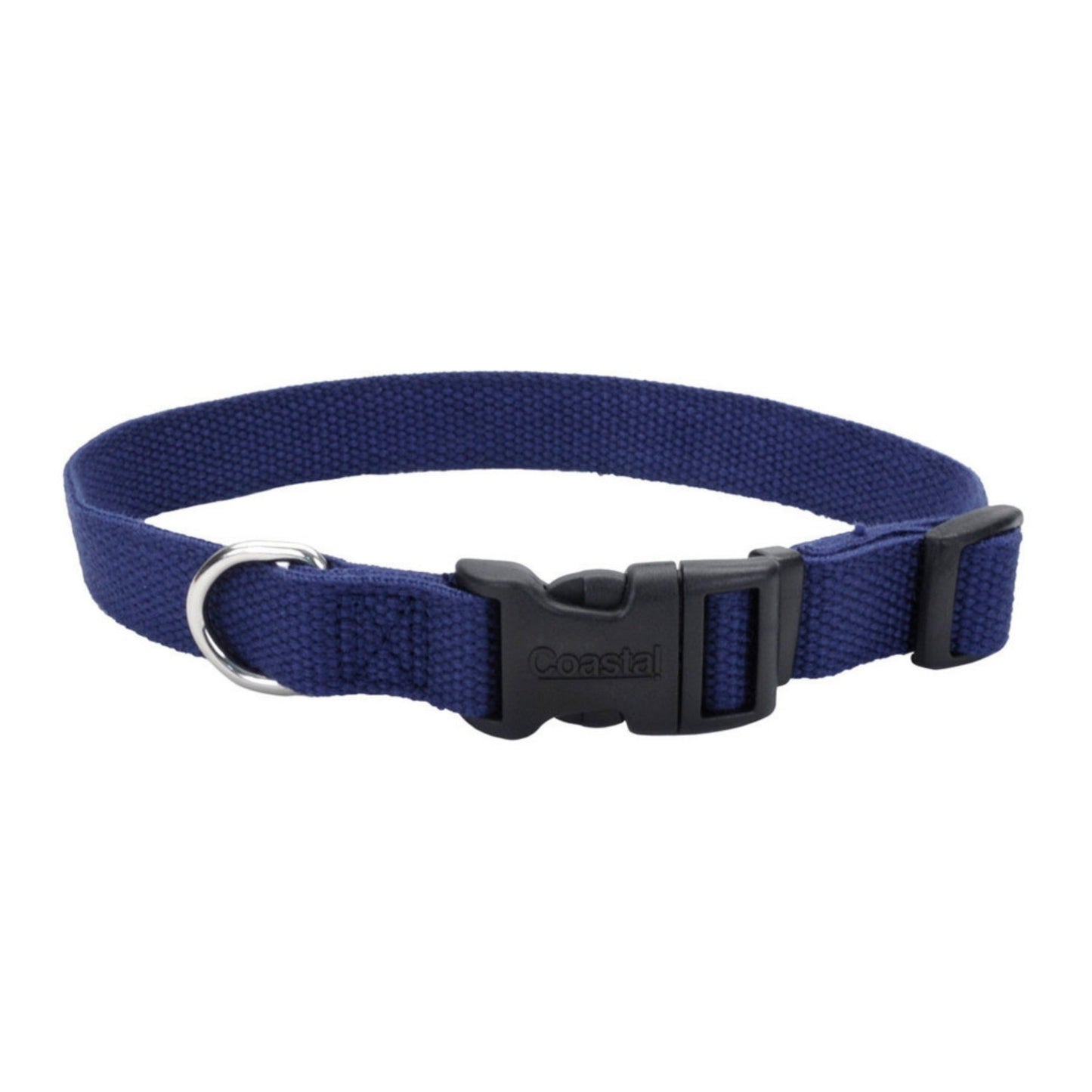 Earth Soy Adjustable Dog Collar Indigo 1ea/3/4 In X 12-18 in