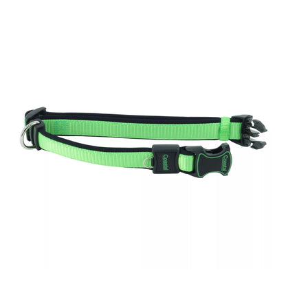 Inspire Adjustable Dog Collar Green 5/8 x 10-14in. Small