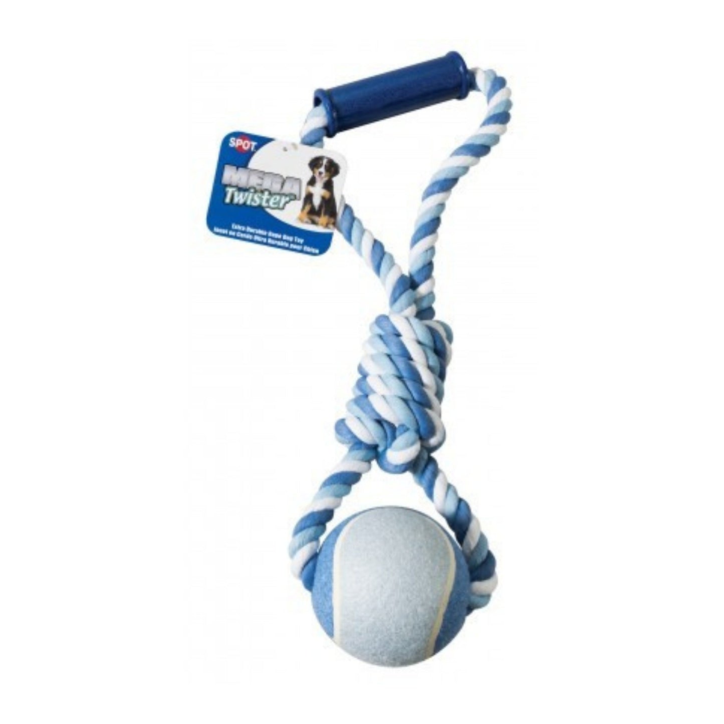 Spot 17” Mega Twister Mega Ball Tug Assorted