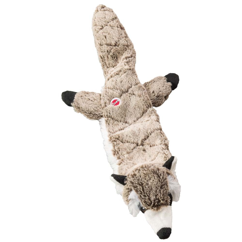 Skinneeez Extreme Quilted Dog Toy Raccoon Gray 1ea/23 in