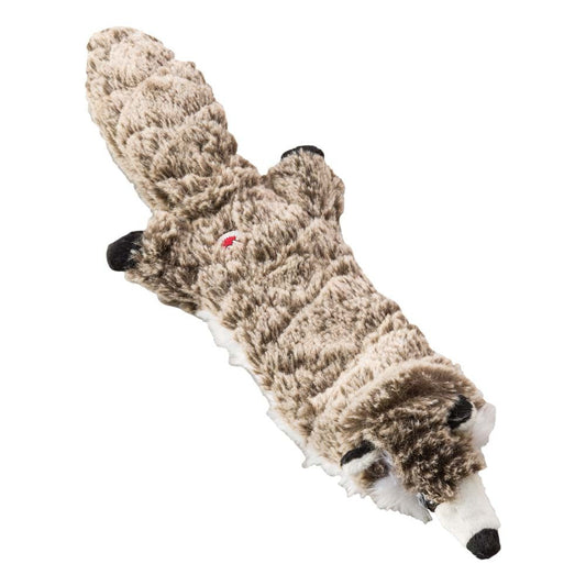 Skinneeez Extreme Quilted Dog Toy Raccoon Gray 1ea/14 in