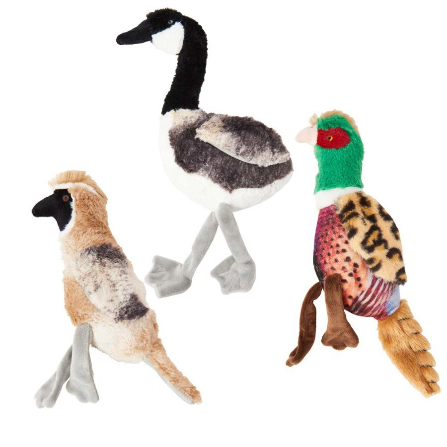 Spot Bird Calls Plush Dog Toy Assorted 1ea/12 in