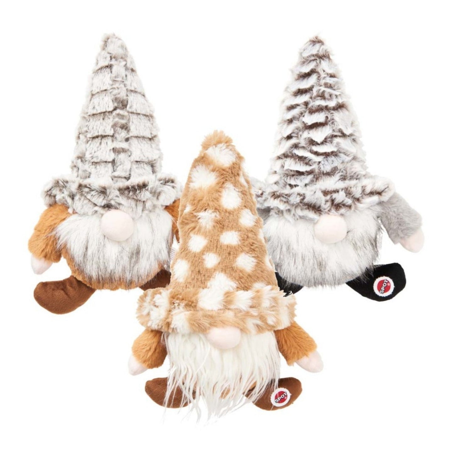 Spot Woodsy Gnomes Dog Toy Assorted 1ea/12 in