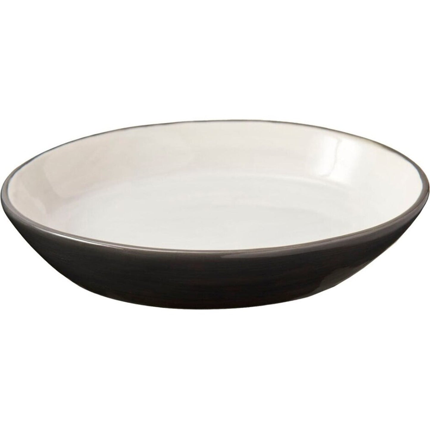 Spot 2Tone Oval Cat Dish Grey, 1ea/6 in