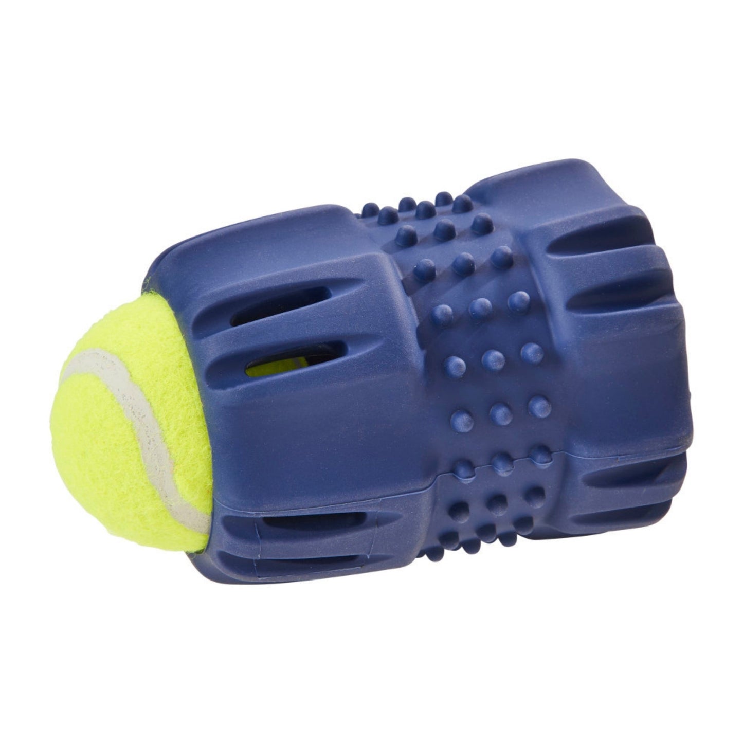 Spot Barrett Tough Tennis Jumble Dog Toy Blue, Blue, 1ea/SM