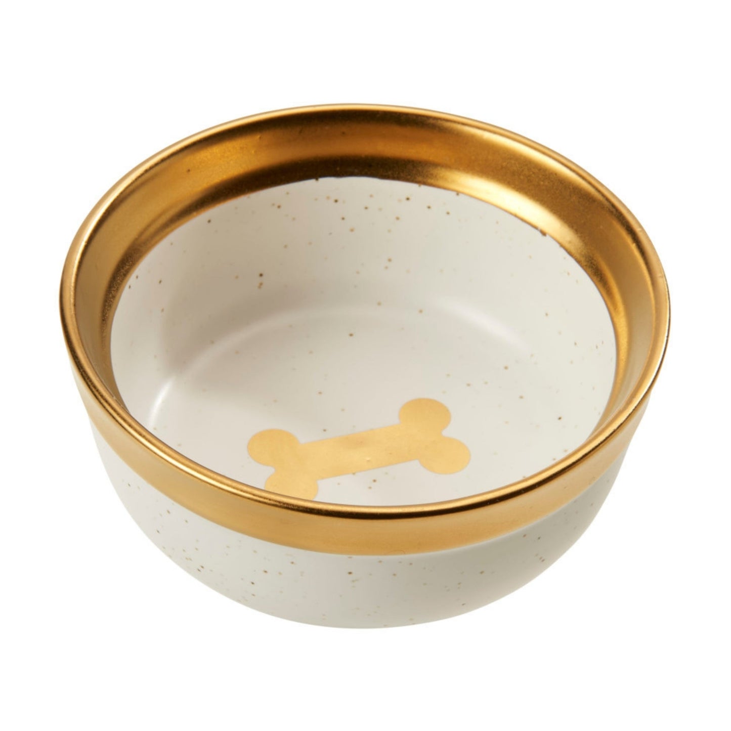 Ethical Pet 5" Malibu Dog Dish Gold