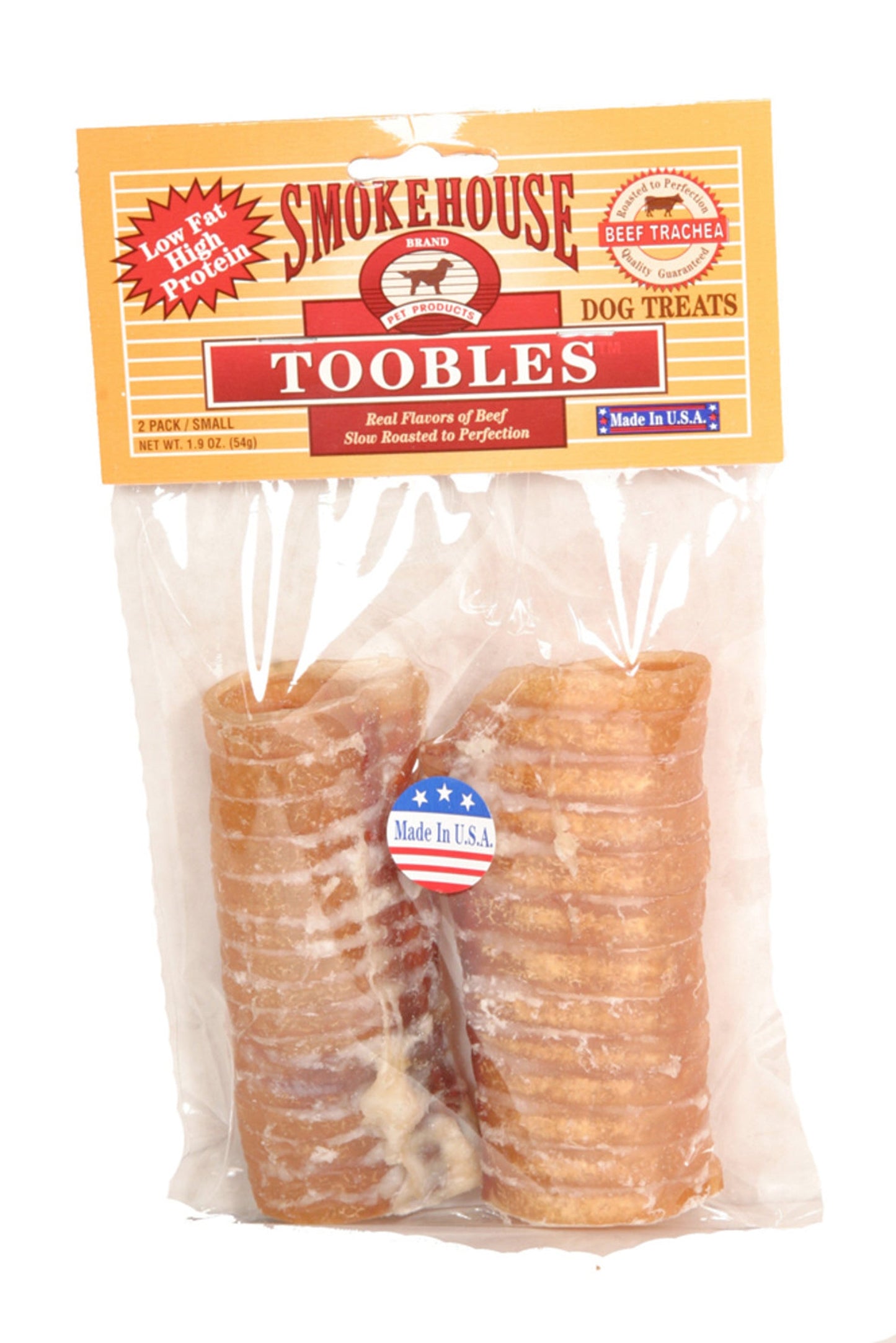 Smokehouse USA Made Toobles Dog Chew 1ea/2 ct, 4-5 in