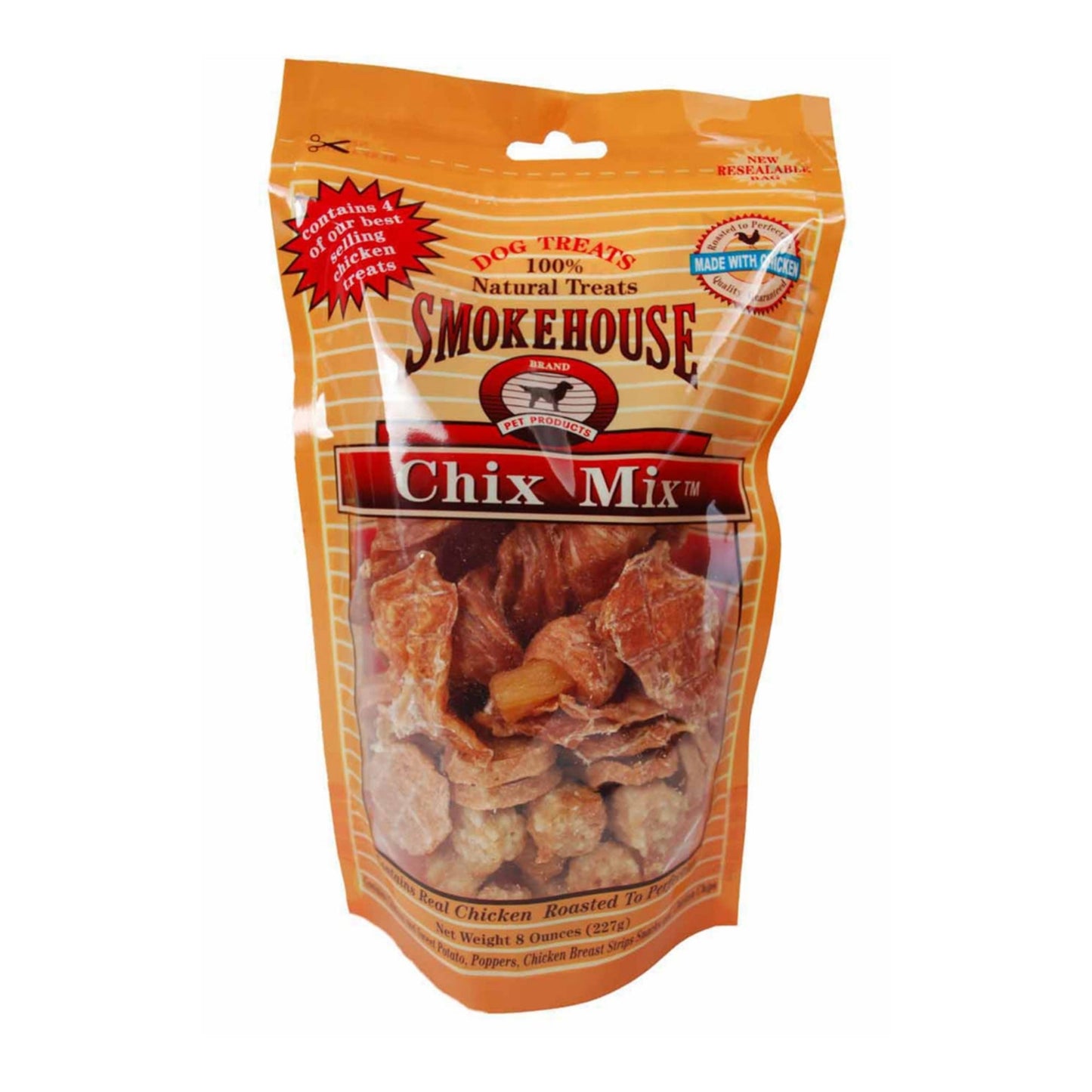 Smokehouse Chix Mix Dog Treats 1ea/8 oz