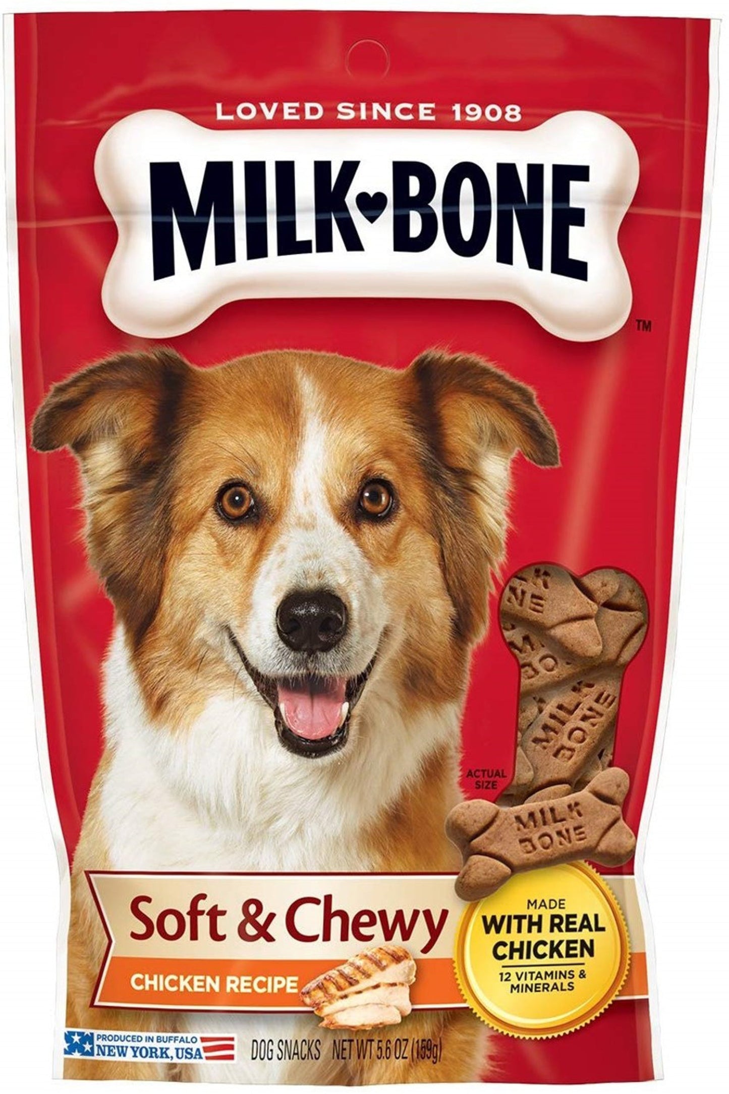 Milk-Bone Soft & Chewy Dog Treats Chicken 1ea/5.6 oz