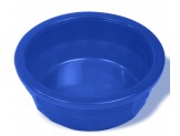 Van Ness Plastics Heavyweight Crock Dish Translucent Blue 1ea/20 oz, MD