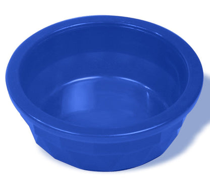 Van Ness Plastics Heavyweight Crock Dish Translucent Blue 1ea/20 oz, MD