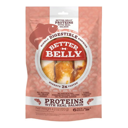 Better Belly Small Rolls Salmon 6 count