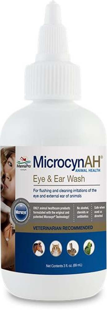 MicrocynAH Ear & Eye Wash 1ea/3 fl oz