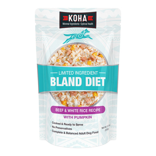 Koha Dog Bland Diet Beef Rice 12.5oz. (Case of 6)