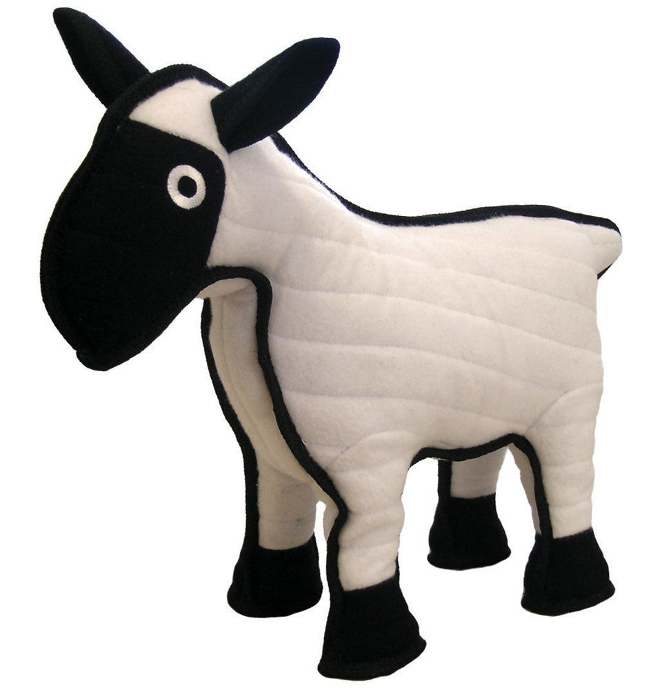 Tuffy Barnyard Sheep Durable Dog Toy White 1ea/18.25 in