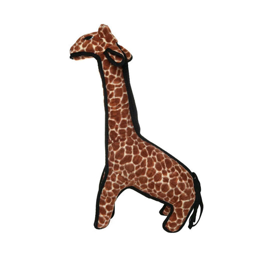 Tuffy Zoo Giraffe Durable Dog Toy Brown 1ea/23 in