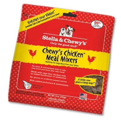 Stella And Chewys Freeze Dried Dog Food Mixers Chicken 8oz.