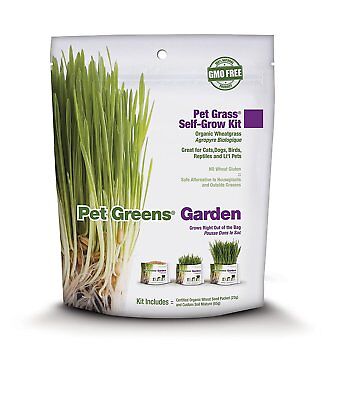 Pet Greens Garden Pet Grass Self-Grow Kit Organic Wheatgrass 1ea/3 oz