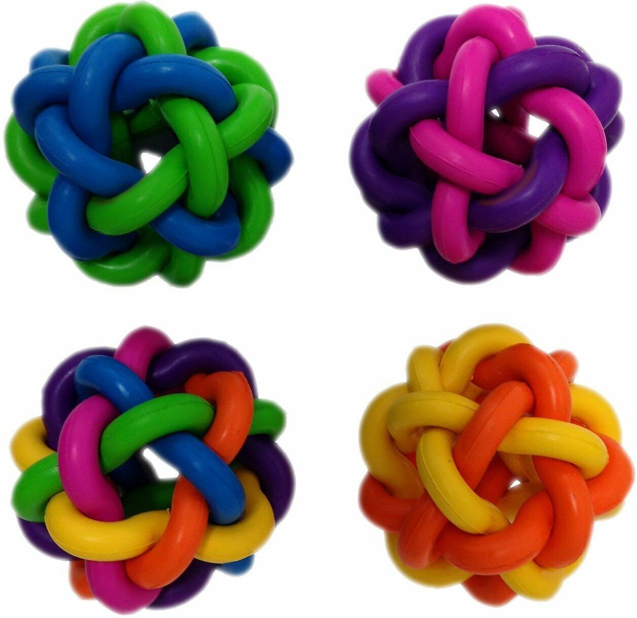 Multipet Nobbly Wobbly Dog Toy Assorted 1ea/Mini