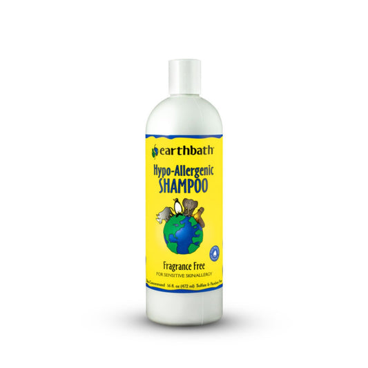 Earthbath Hypo-Allergenic Shampoo, Fragrance Free 1ea/16 oz