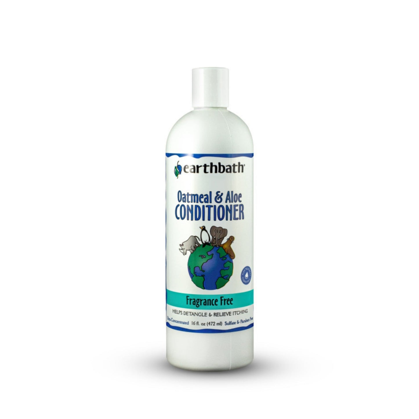 Earthbath Oatmeal & Aloe Conditioner, Fragrance Free 1ea/16 oz