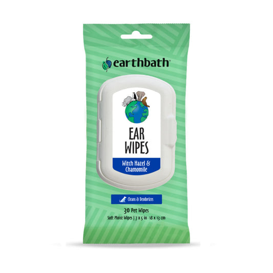 Earthbath Ear Wipes Counter Display 6ea/30 ct