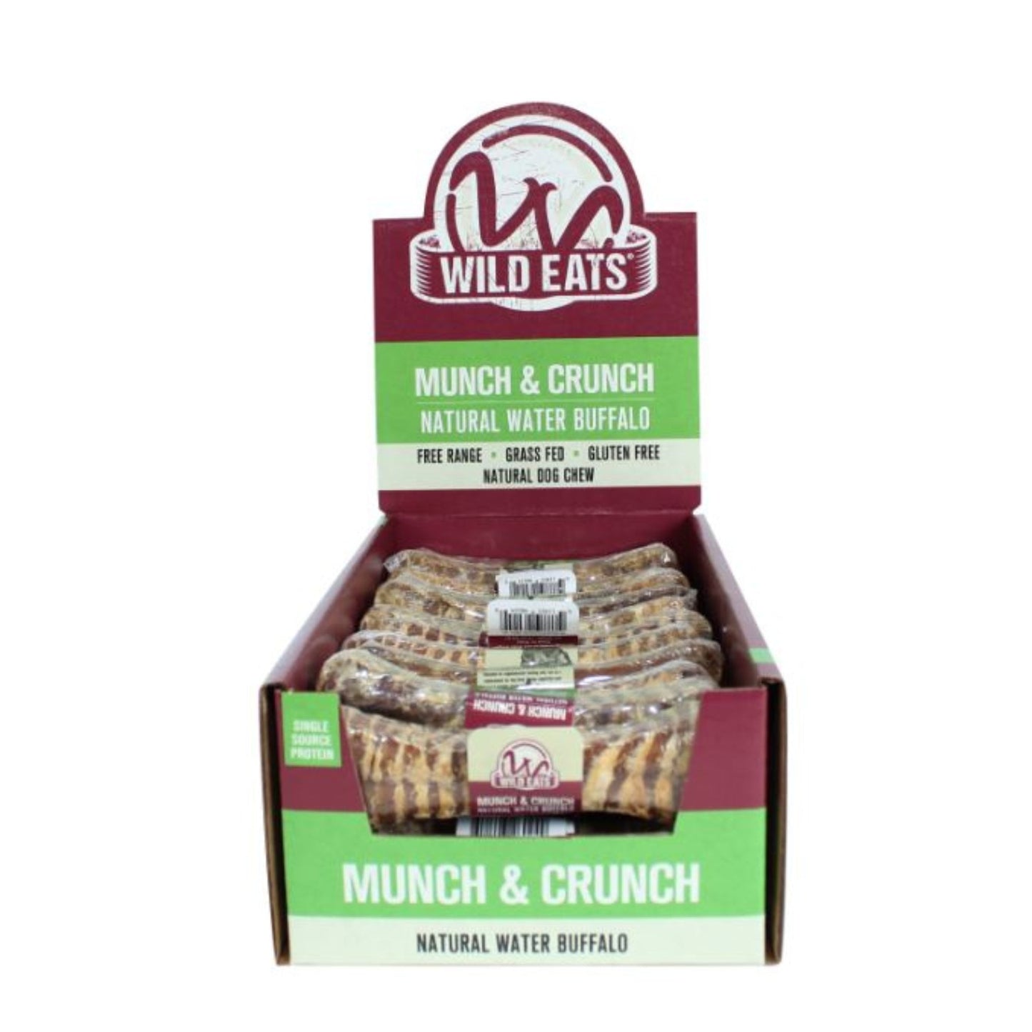 Wild Eats Munch & Crunch Display Buffalo 22 Pc