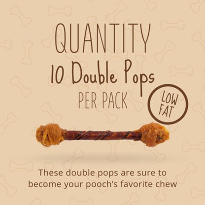 Better Belly Double Pops Peanut Butter 10 count