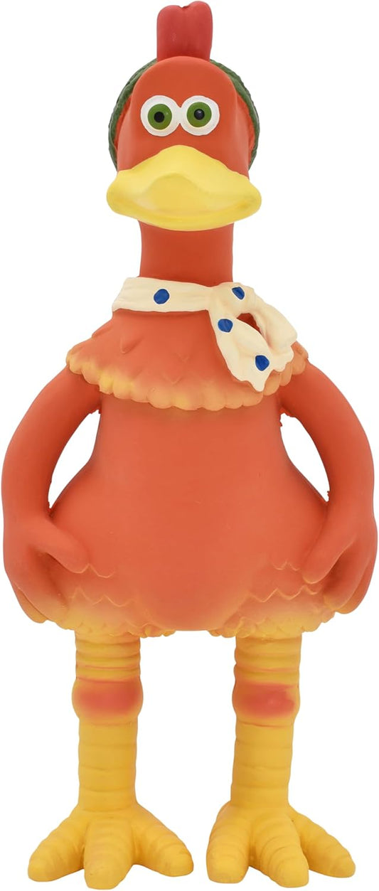 Multipet Chicken Run Ginger Latex Dog Toy 10"