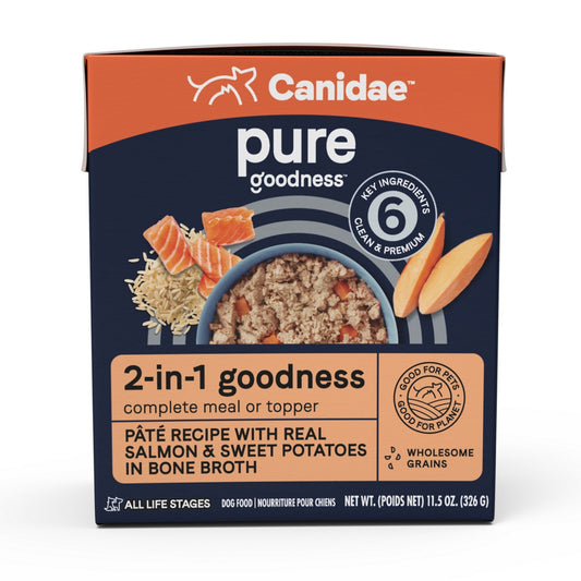 Pure Goodness 2-In-1 Bone Broth Meal/Topper Salmon/Sweet Potato 11.5oz.