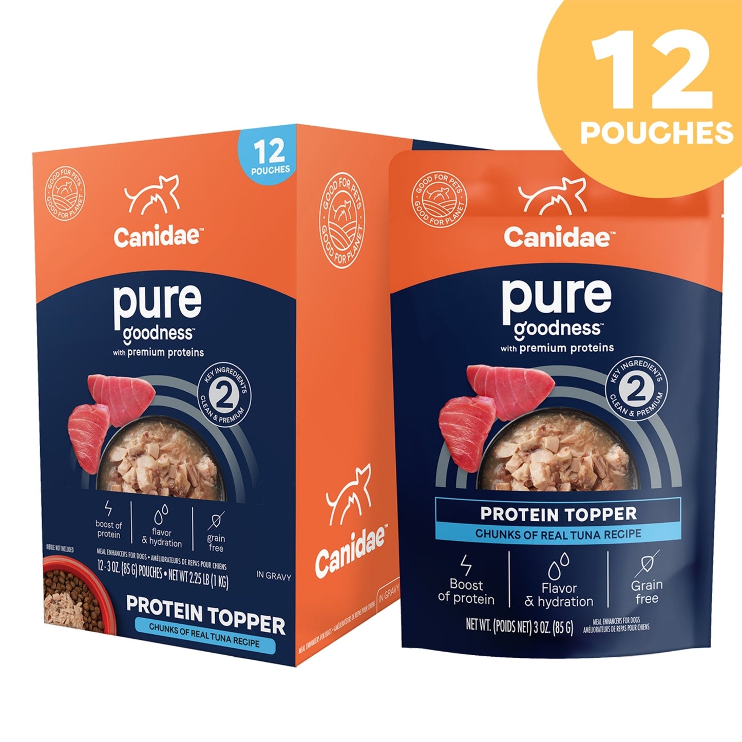 Pure Goodness Protein Topper Tuna 3oz. (Case of 12)