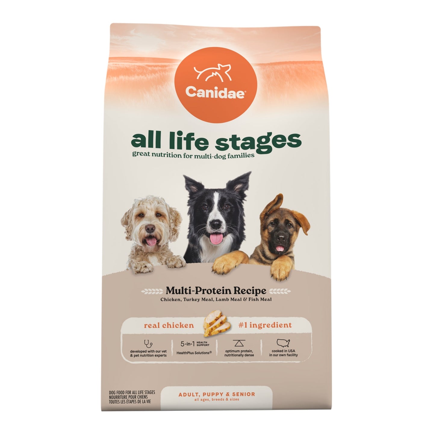 All Life Stages Premium Dog Food Salmon/Grains 24Lbs.