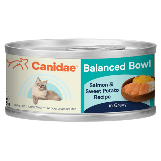 Canidae Balanced Bowl Cat Wet Food Salmon/Sweet Potato 3oz. (Case of 24)