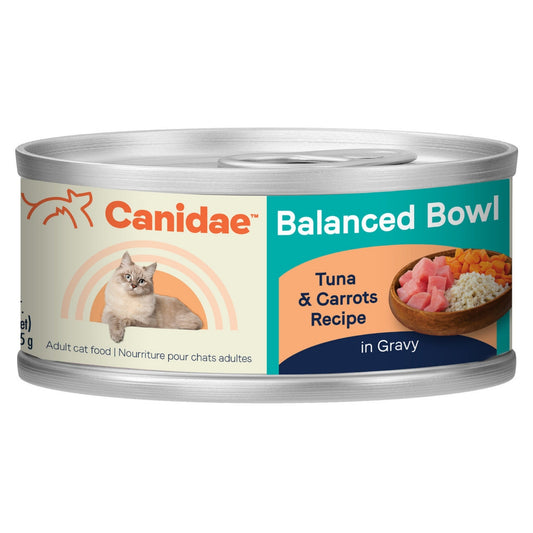 Canidae Balanced Bowl Cat Wet Food Tuna/Carrot 3oz. (Case of 24)