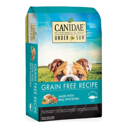 Under The Sun Grain Free Dog Food Whitefish 23.5 Lb