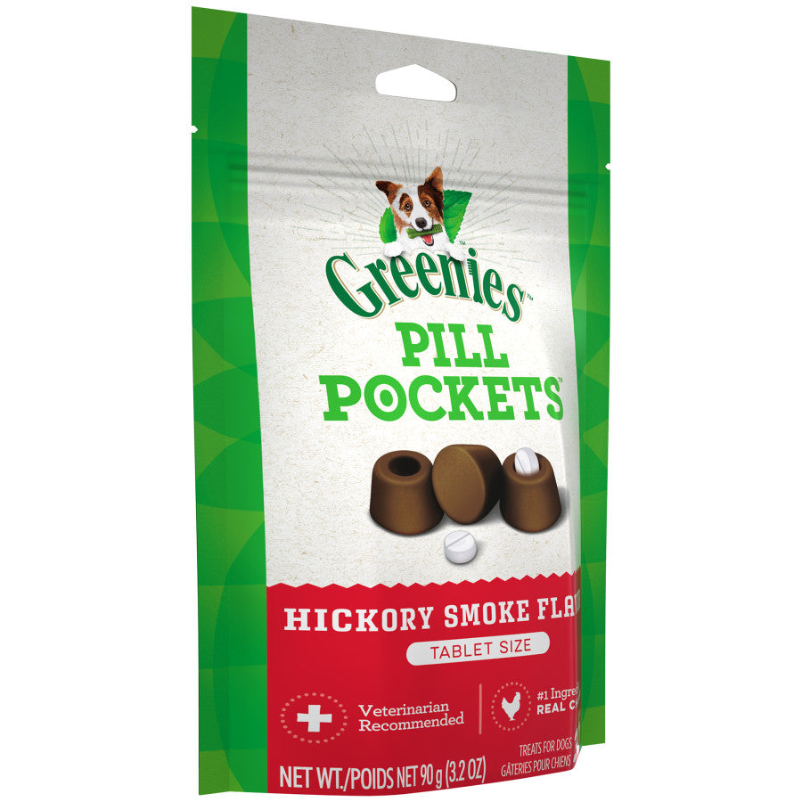 Greenies Pill Pockets for Tablets Hickory Smoke 1ea/30 ct, 3.2 oz