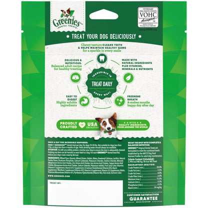 Greenies Dog Dental Treats Regular Original 1ea/6 oz, 6 ct