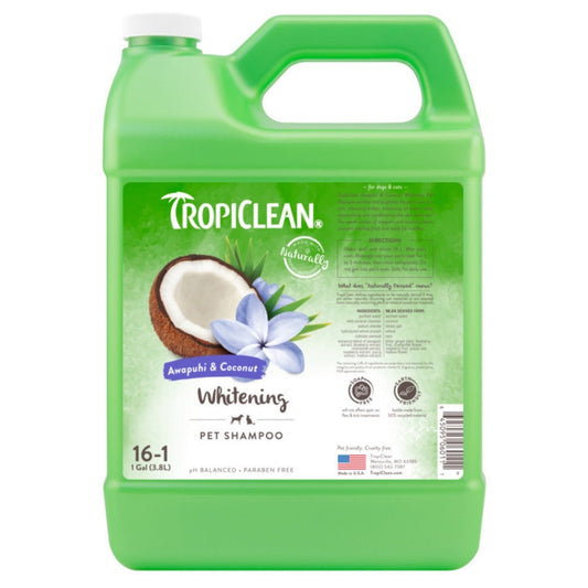 TropiClean Awapuhi & Coconut Whitening Shampoo for Pets 1ea/1 gal