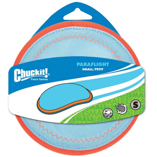 Chuckit! Paraflight Dog Toy Blue/Orange 1ea/SM