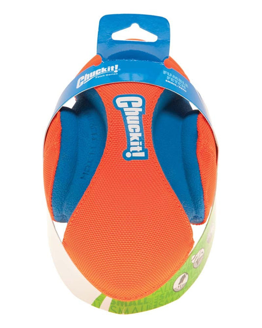 Chuckit! Fumble Fetch Dog Toy Blue/Orange 1ea/SM